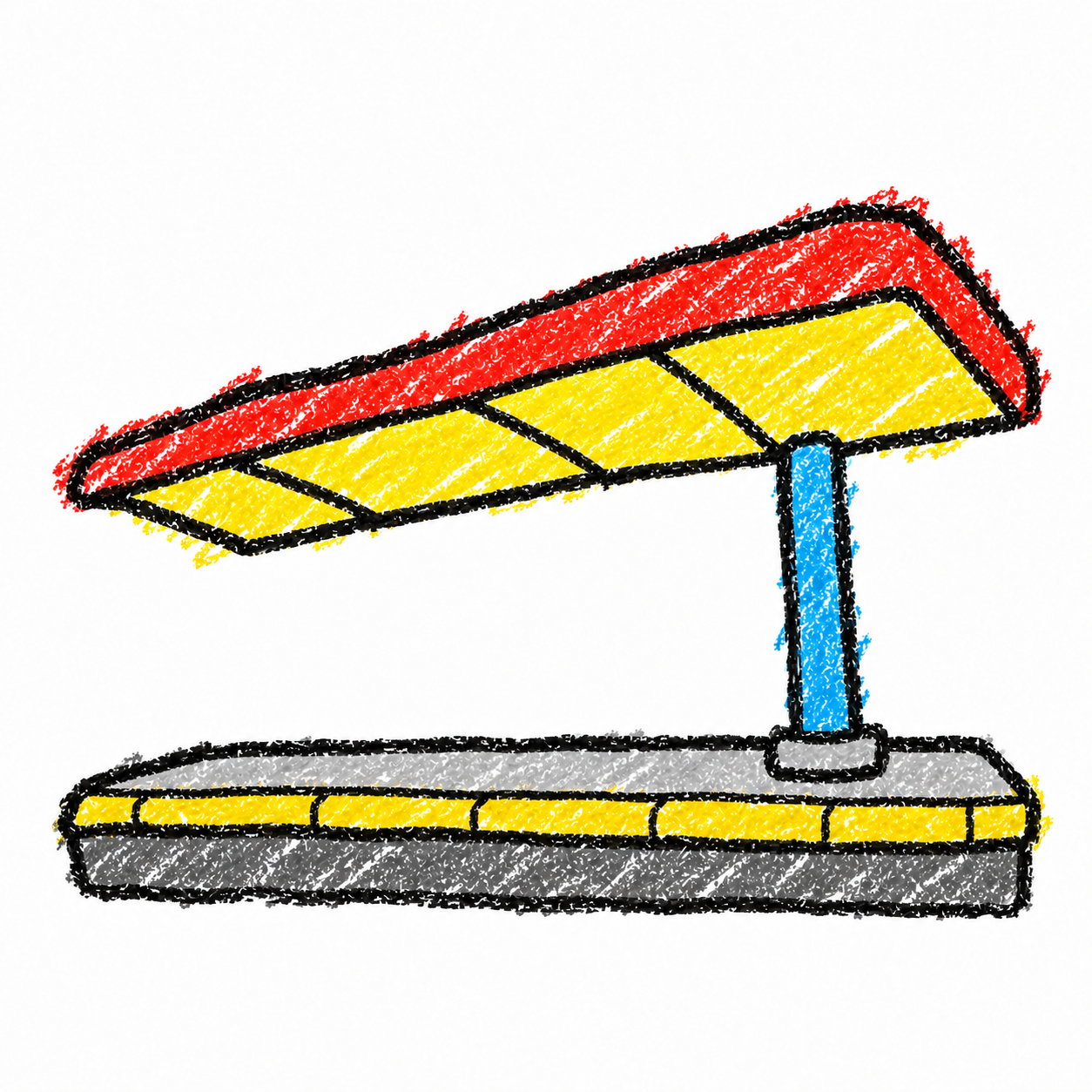 Tram platform