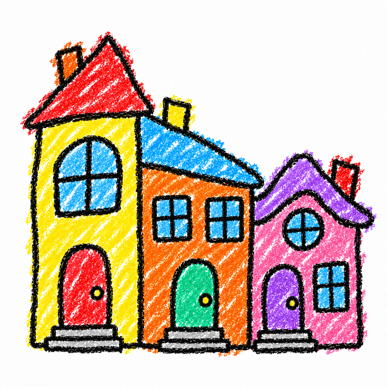 Row houses