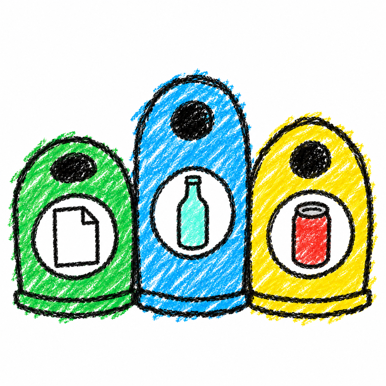 Recycling station