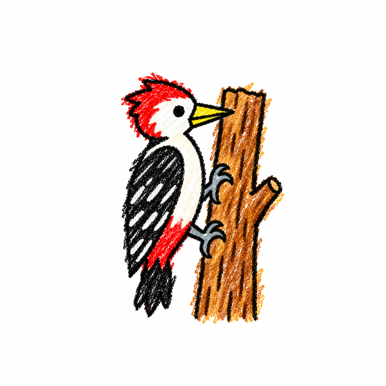 Woodpecker Scene