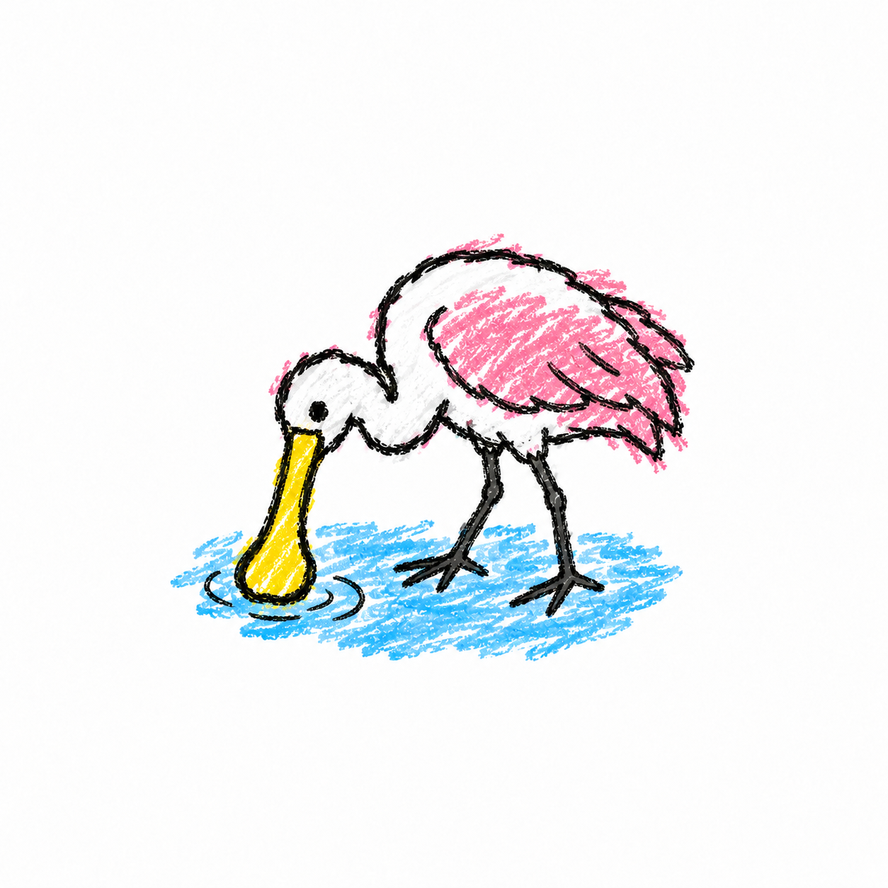 Spoonbill Scene