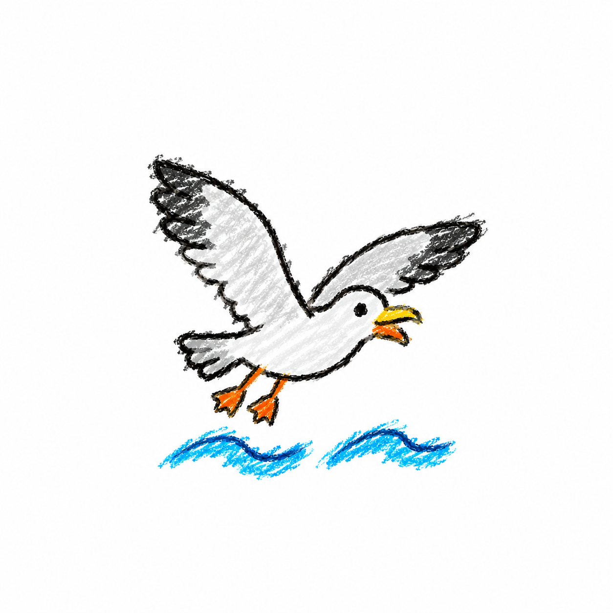 Seagull Scene
