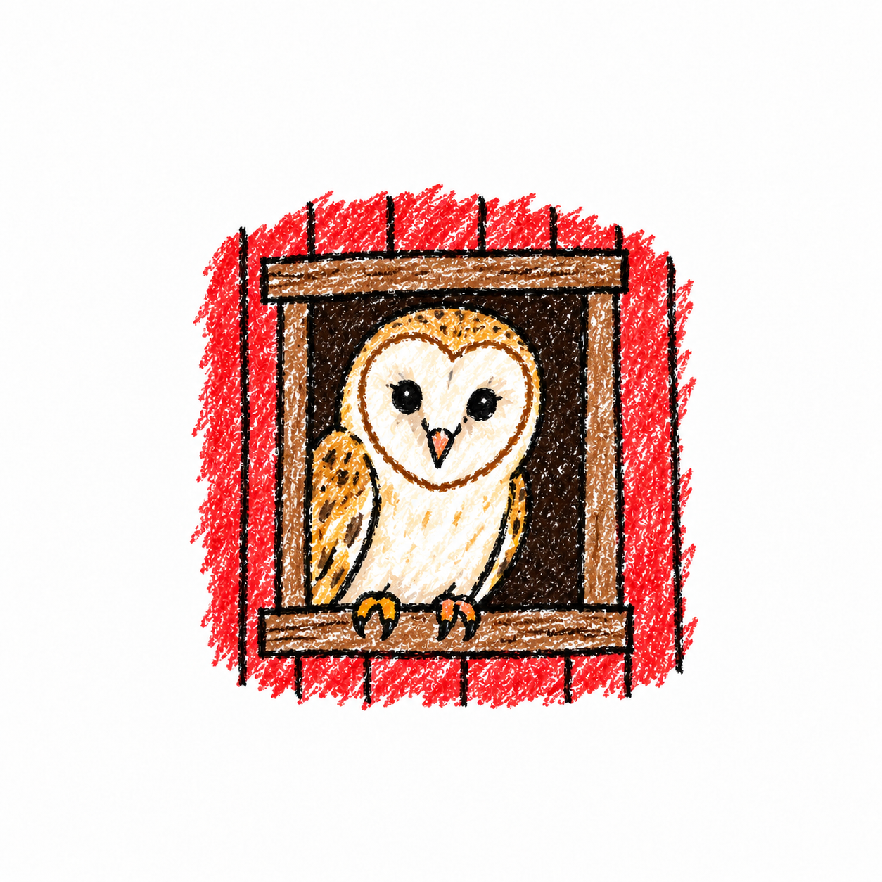 Barn owl Scene