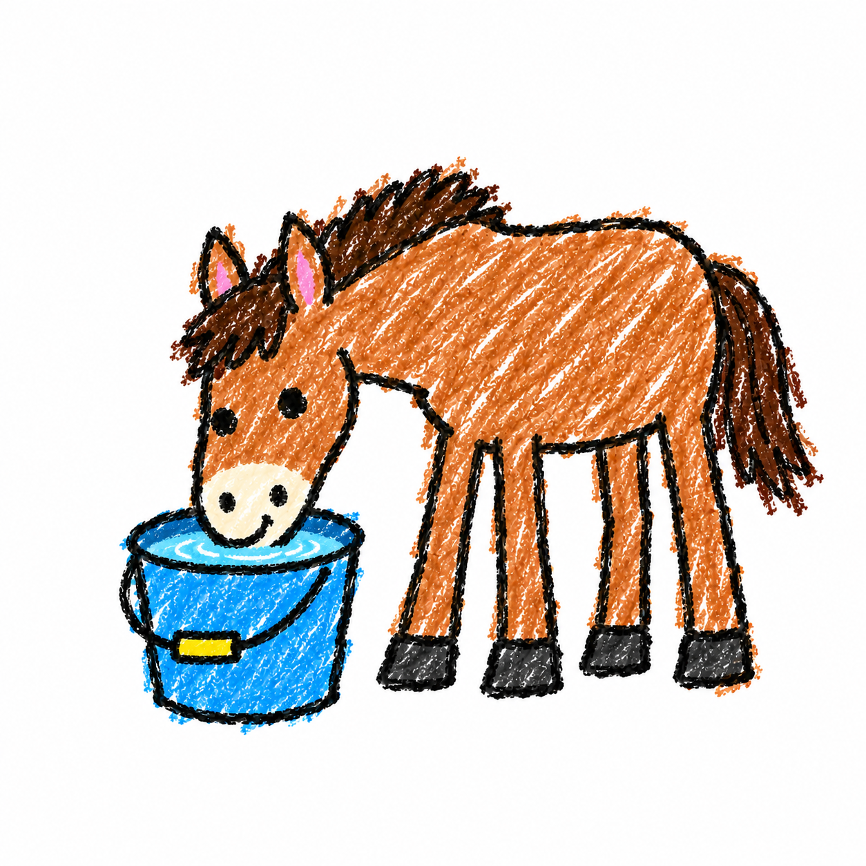 Horse Scene