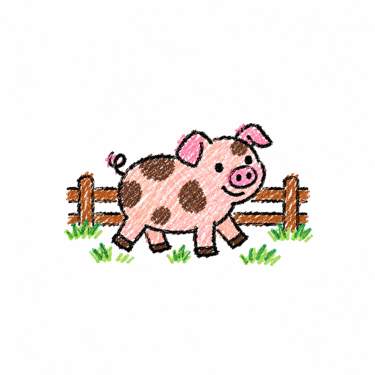 Spotted pig Scene