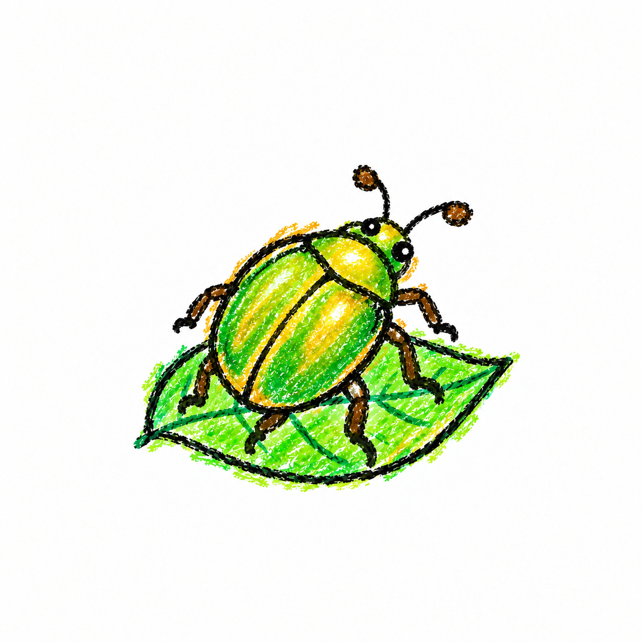 Scarab beetle Scene