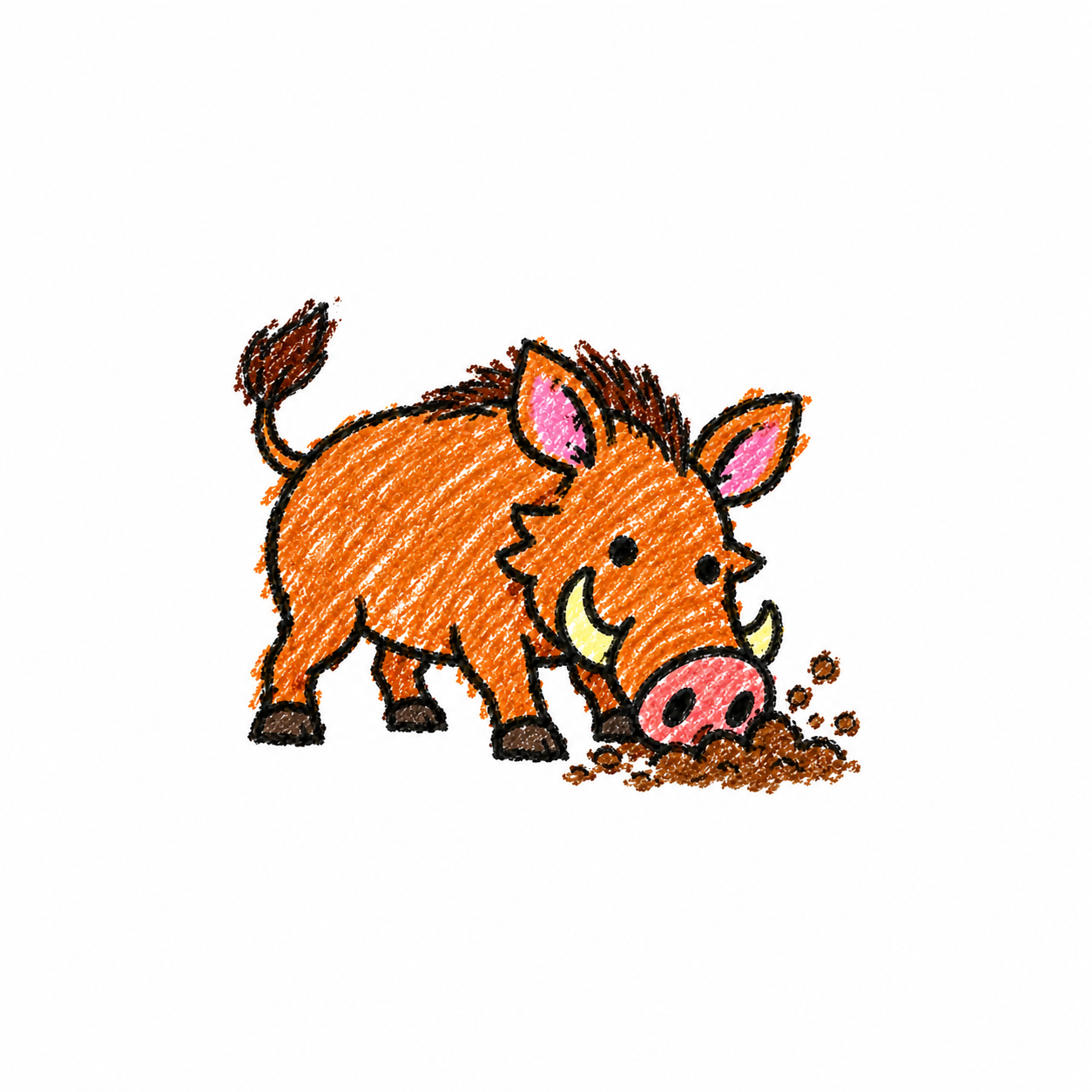 Warthog in a Scene