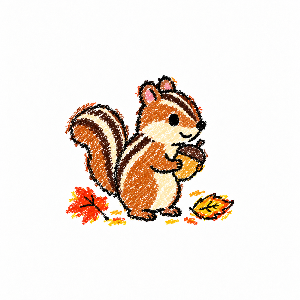 Chipmunk in a Scene