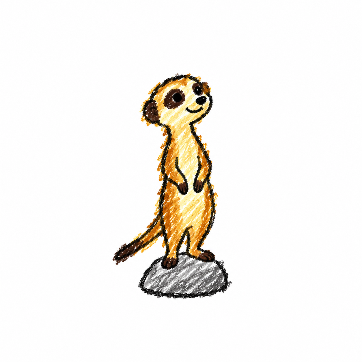 Meerkat in a Scene