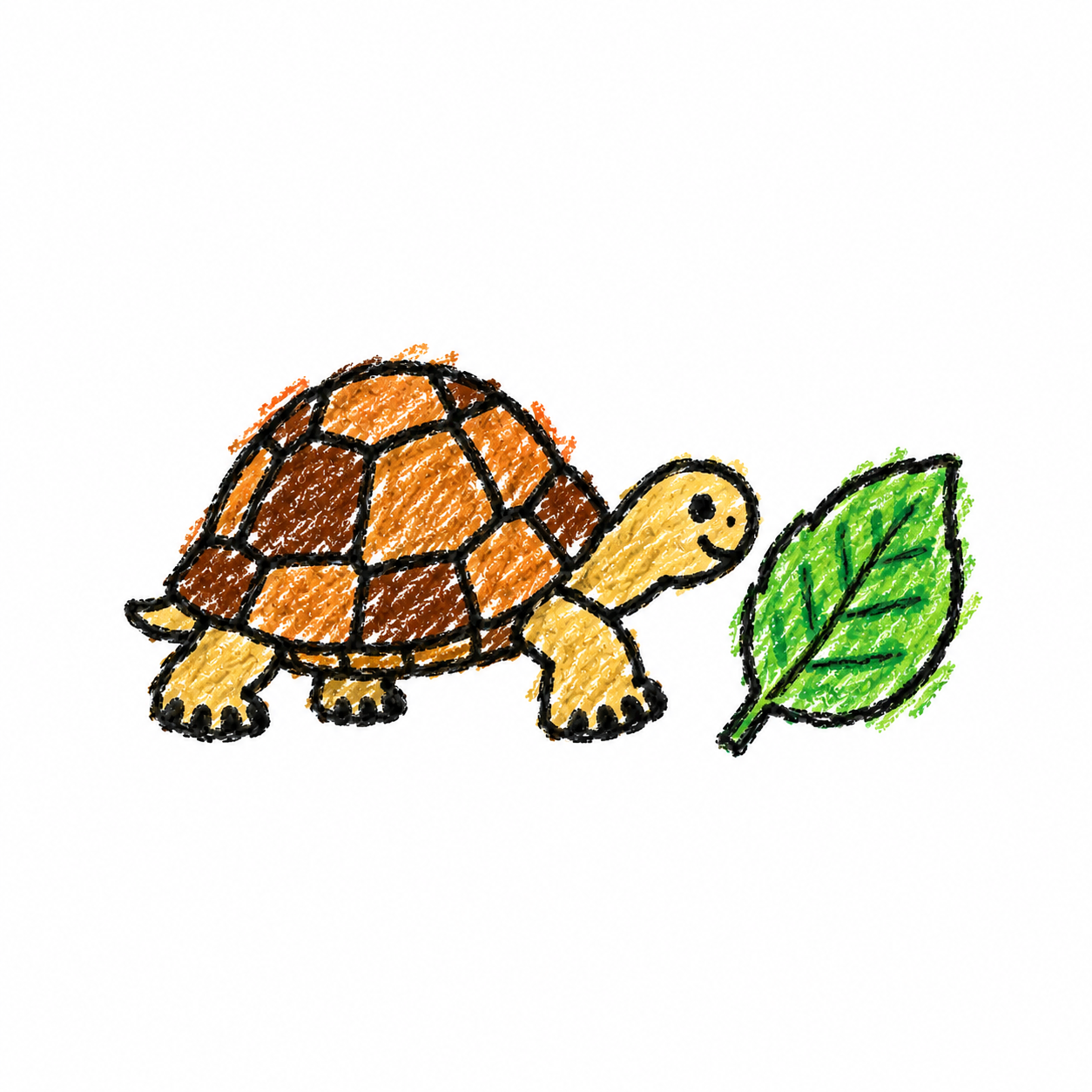 Tortoise in a Scene