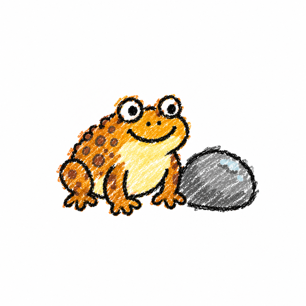 Toad in a Scene