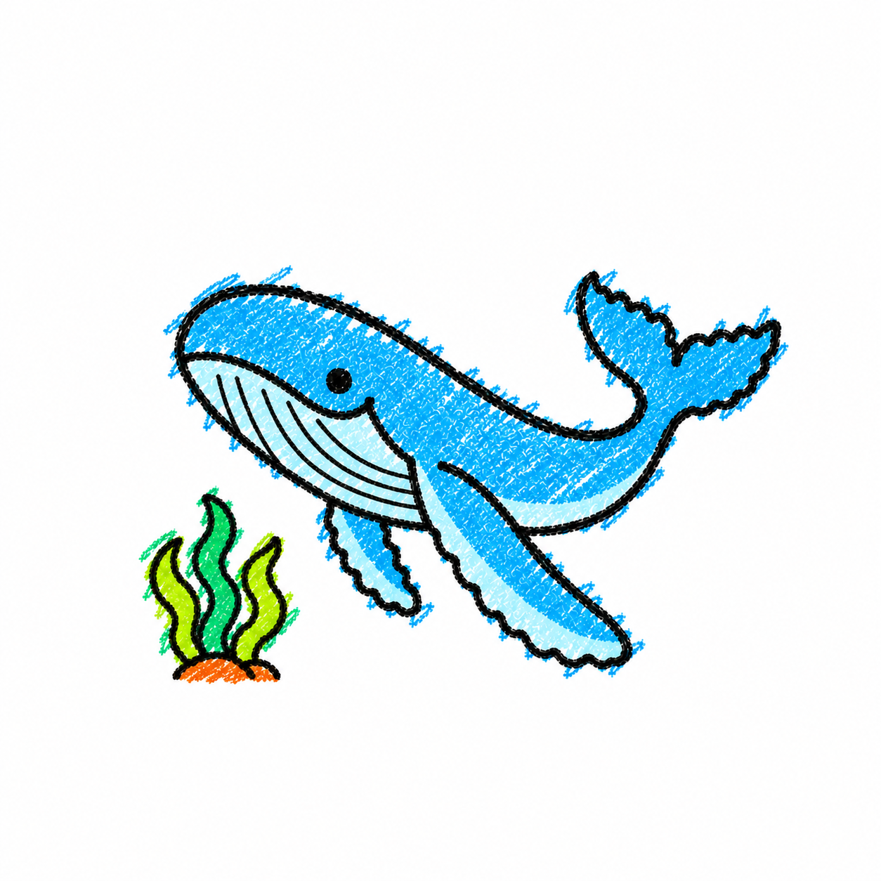 Humpback whale Scene