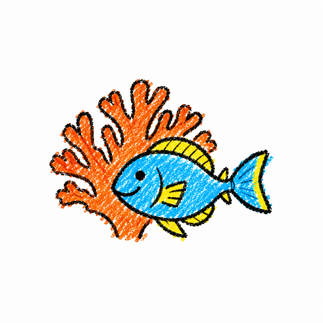 Surgeonfish Scene