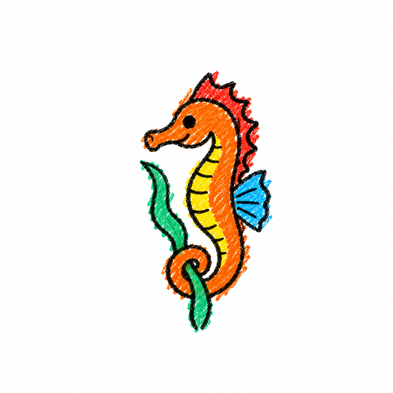 Seahorse Scene