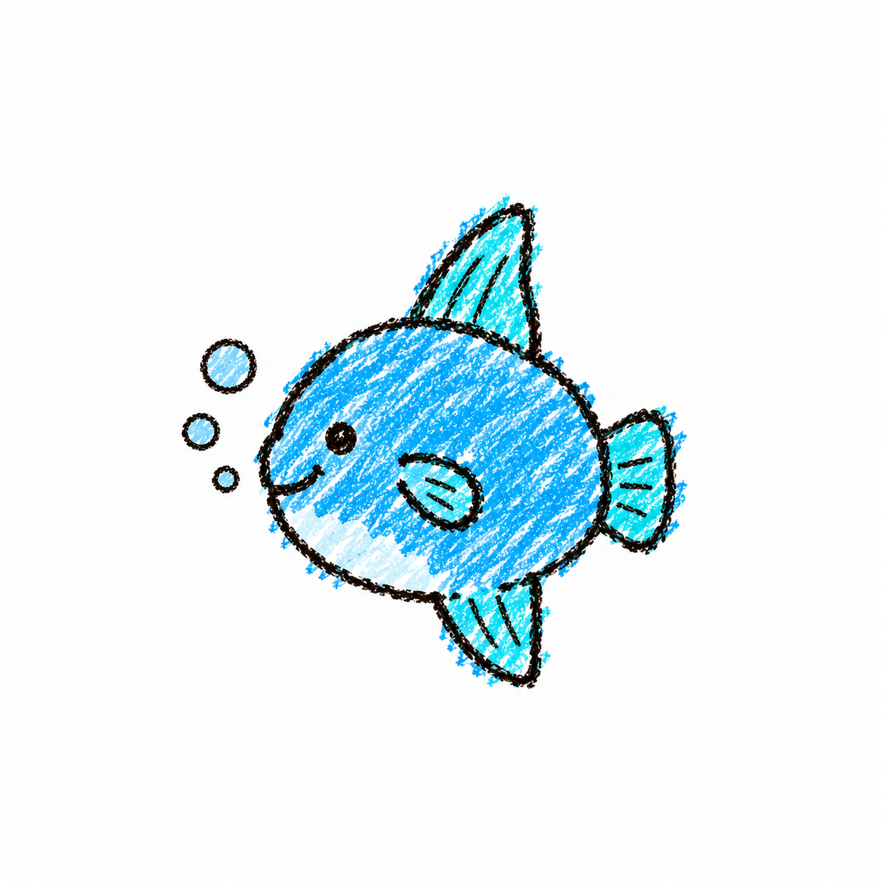 Ocean sunfish Scene