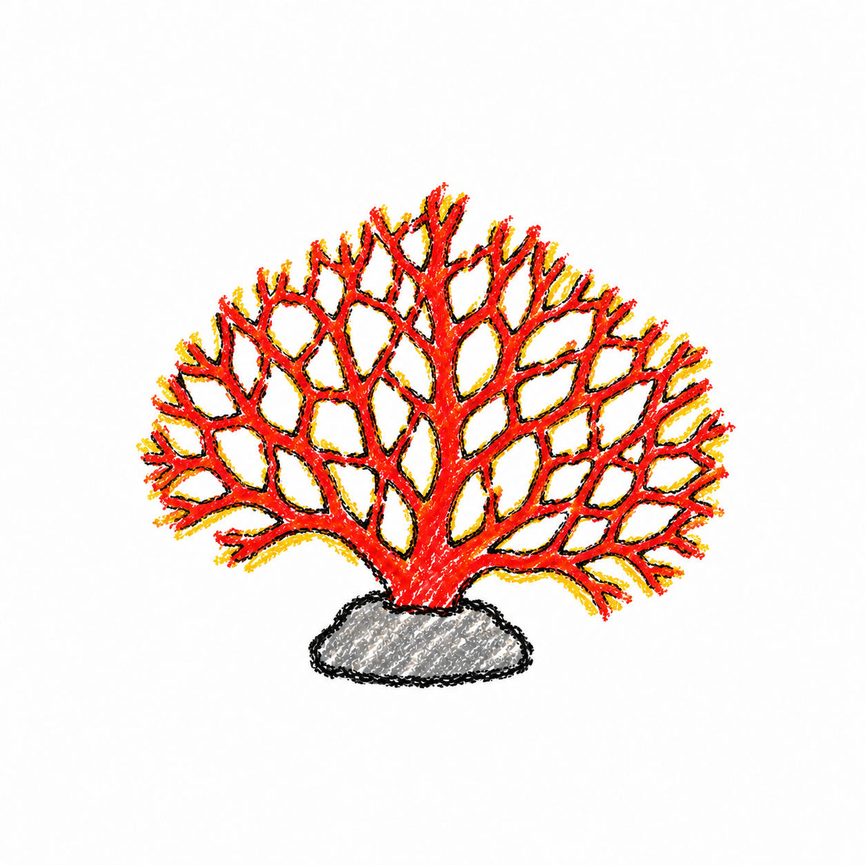 Sea fan Scene