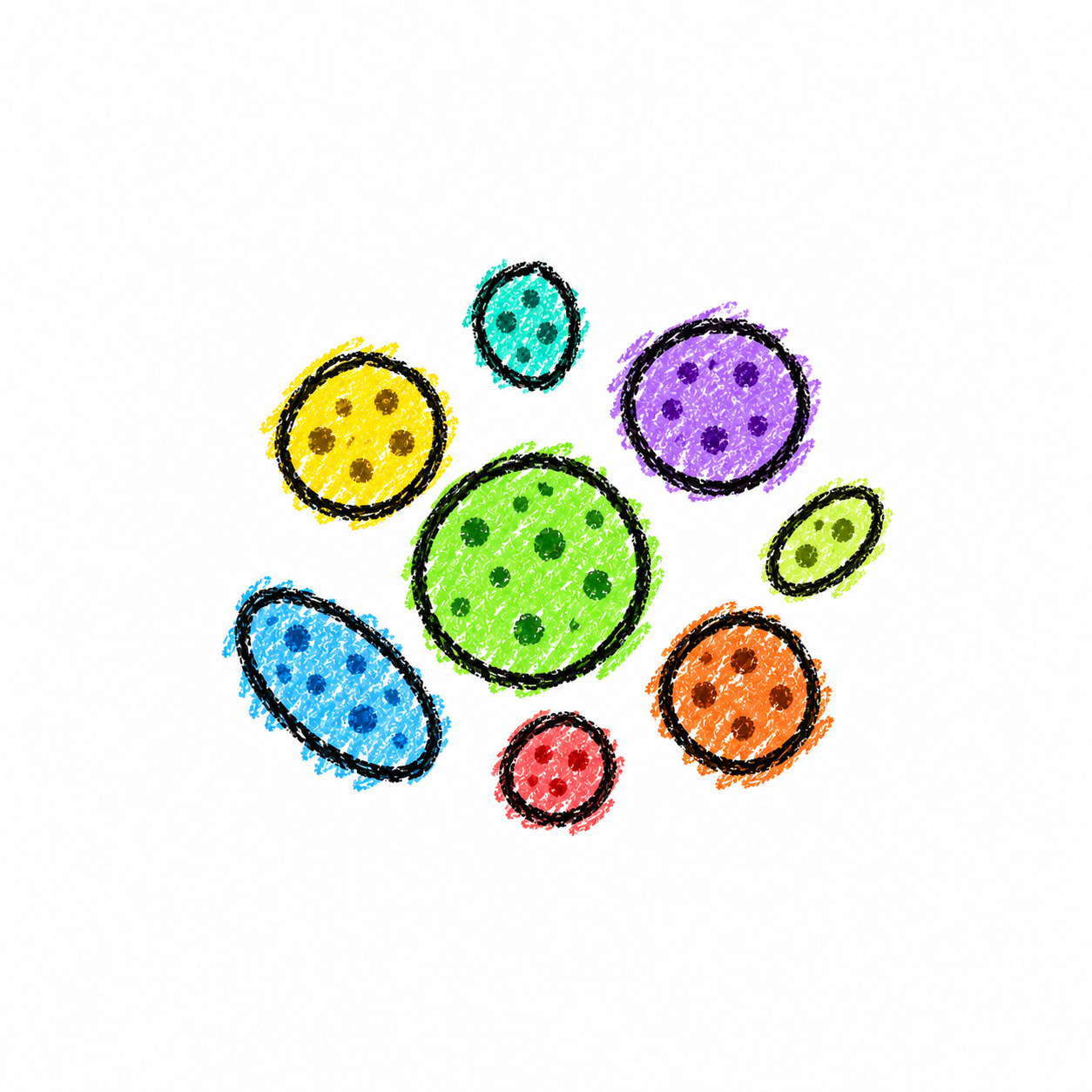 Mold Spores (Diagram)