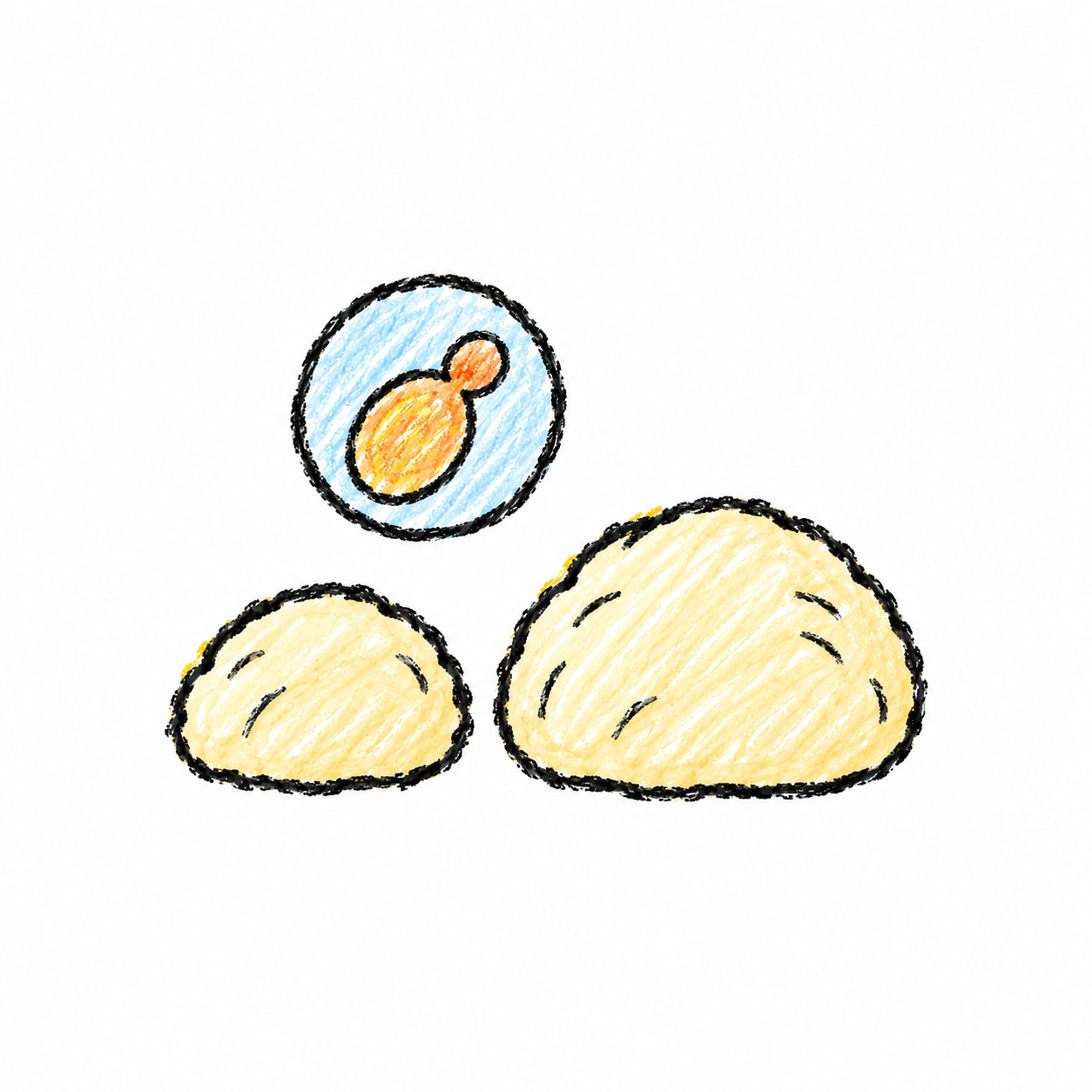 Bread Fermentation (Diagram) Scene