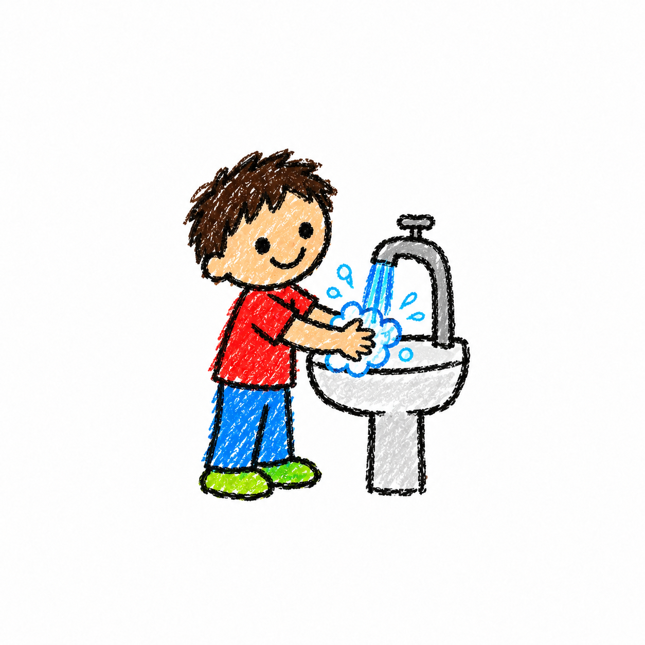 Washing Hands Scene