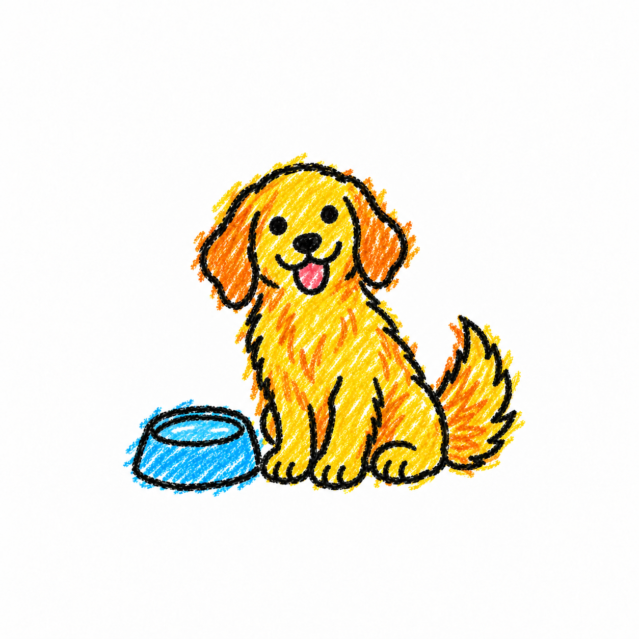 Golden retriever Scene