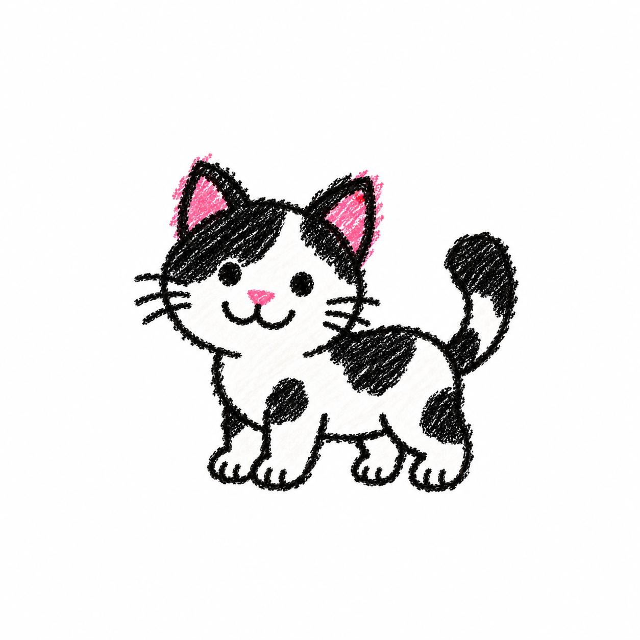 Tuxedo cat