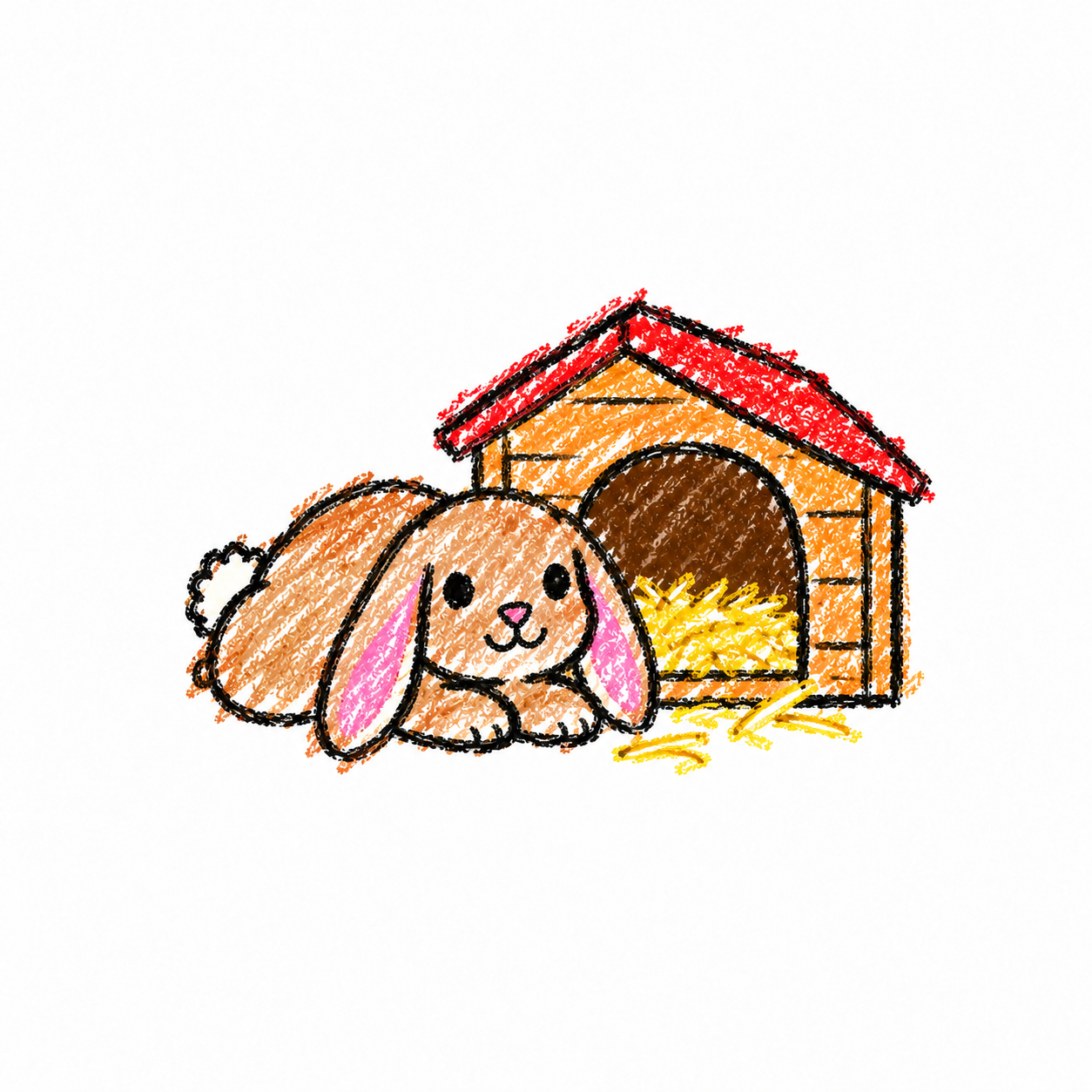 Lop rabbit Scene