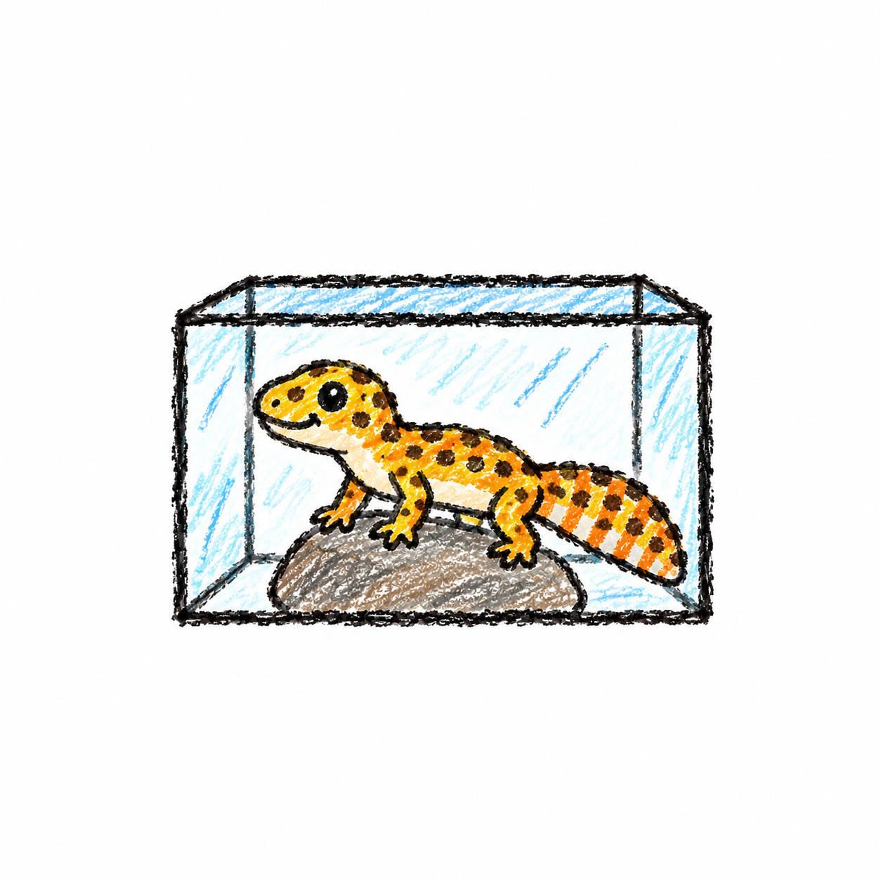 Leopard gecko Scene