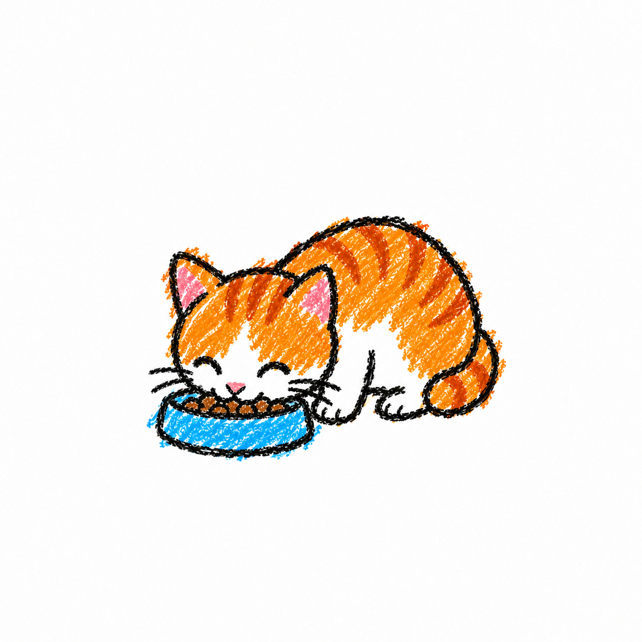 Cat Eating