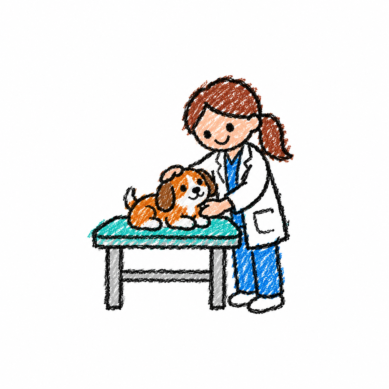 Pet at the Vet