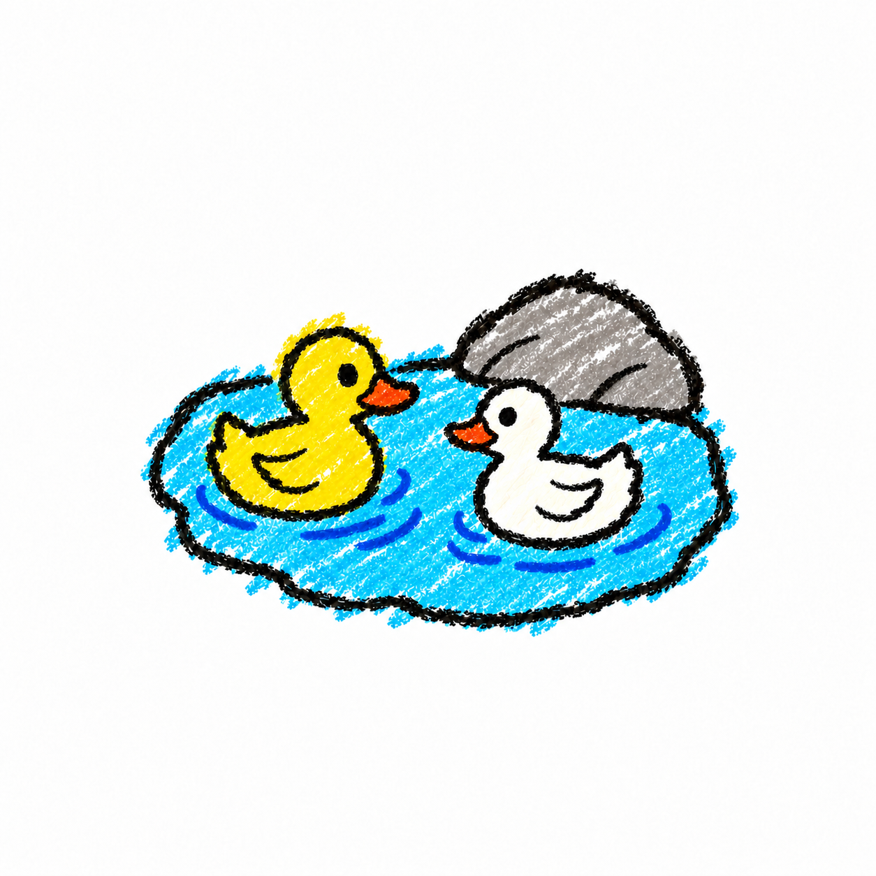 Lakeshore and duck