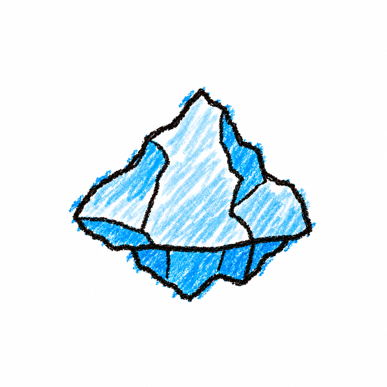 Floating ice