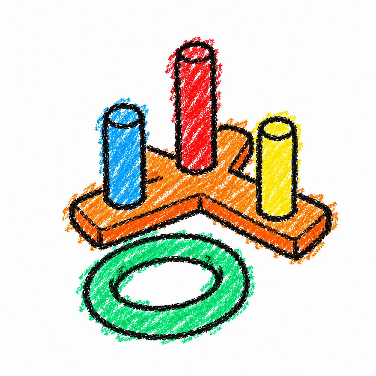 Ring-toss stand