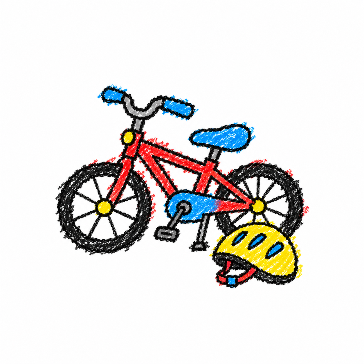Cycling helmet and bicycle
