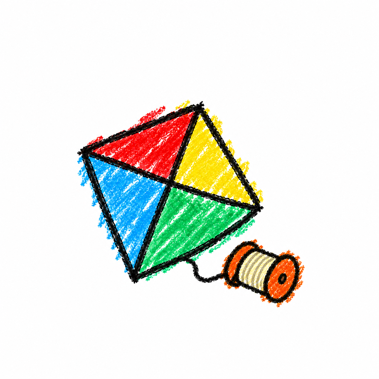 Kite spool and kite