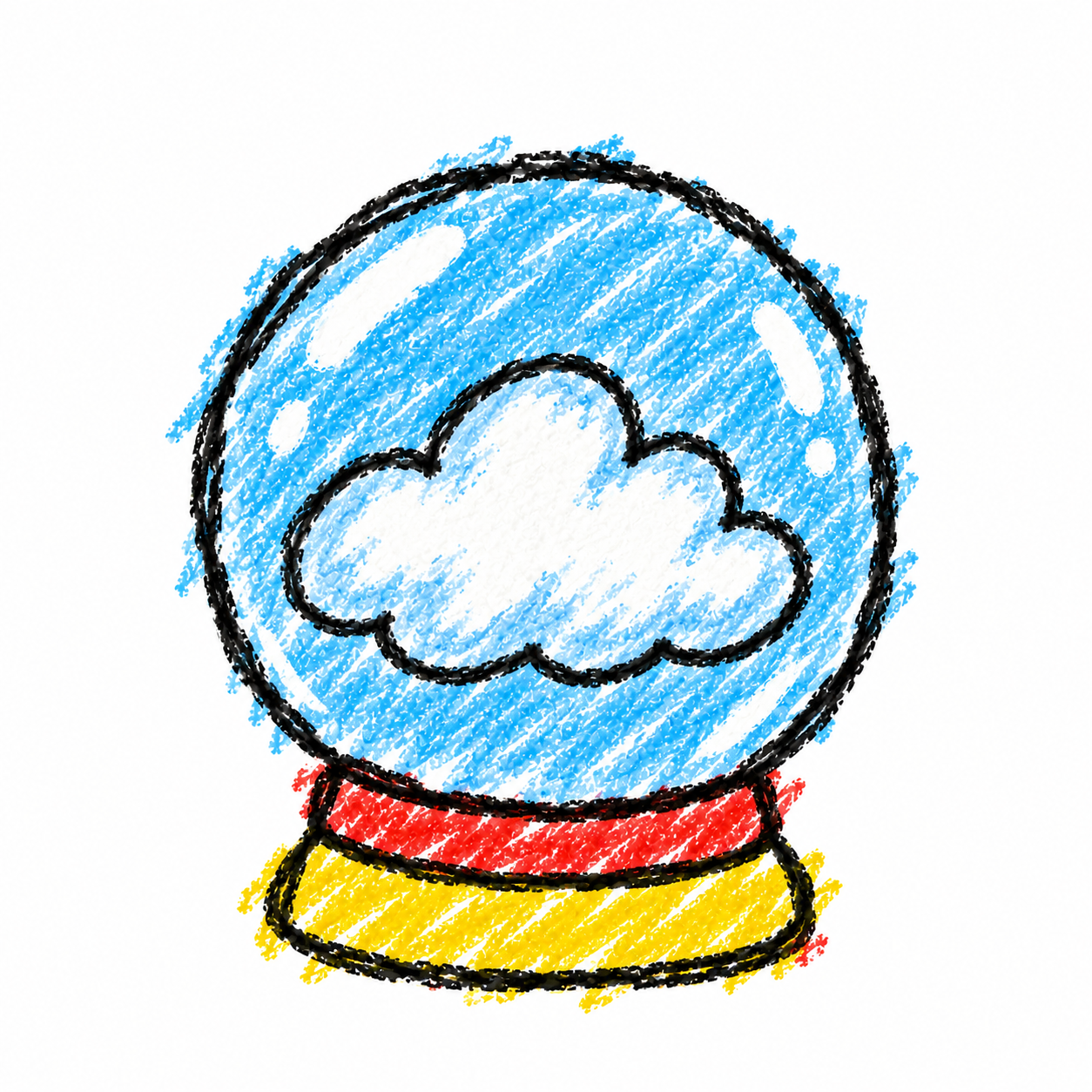 Glass orb