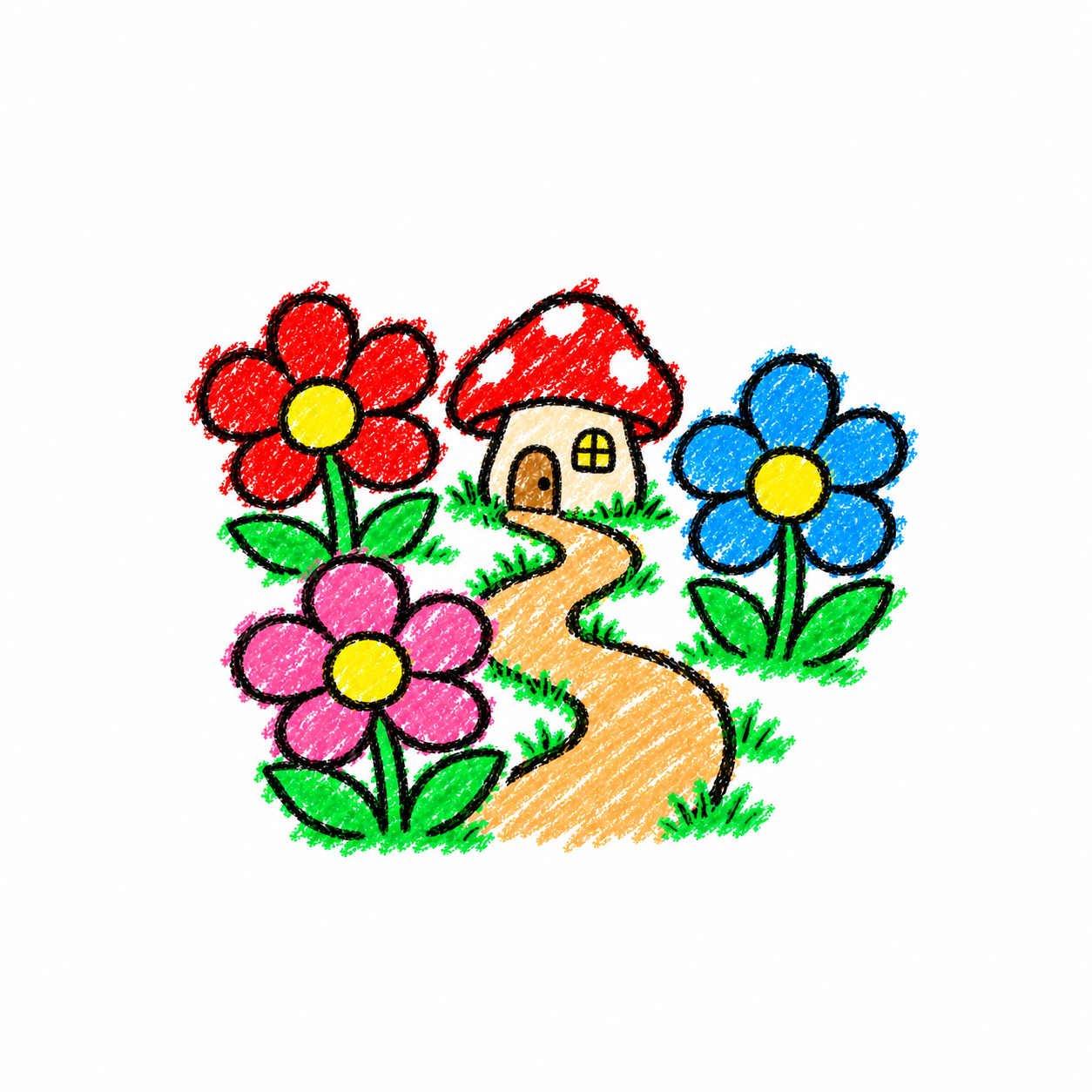 Storybook garden