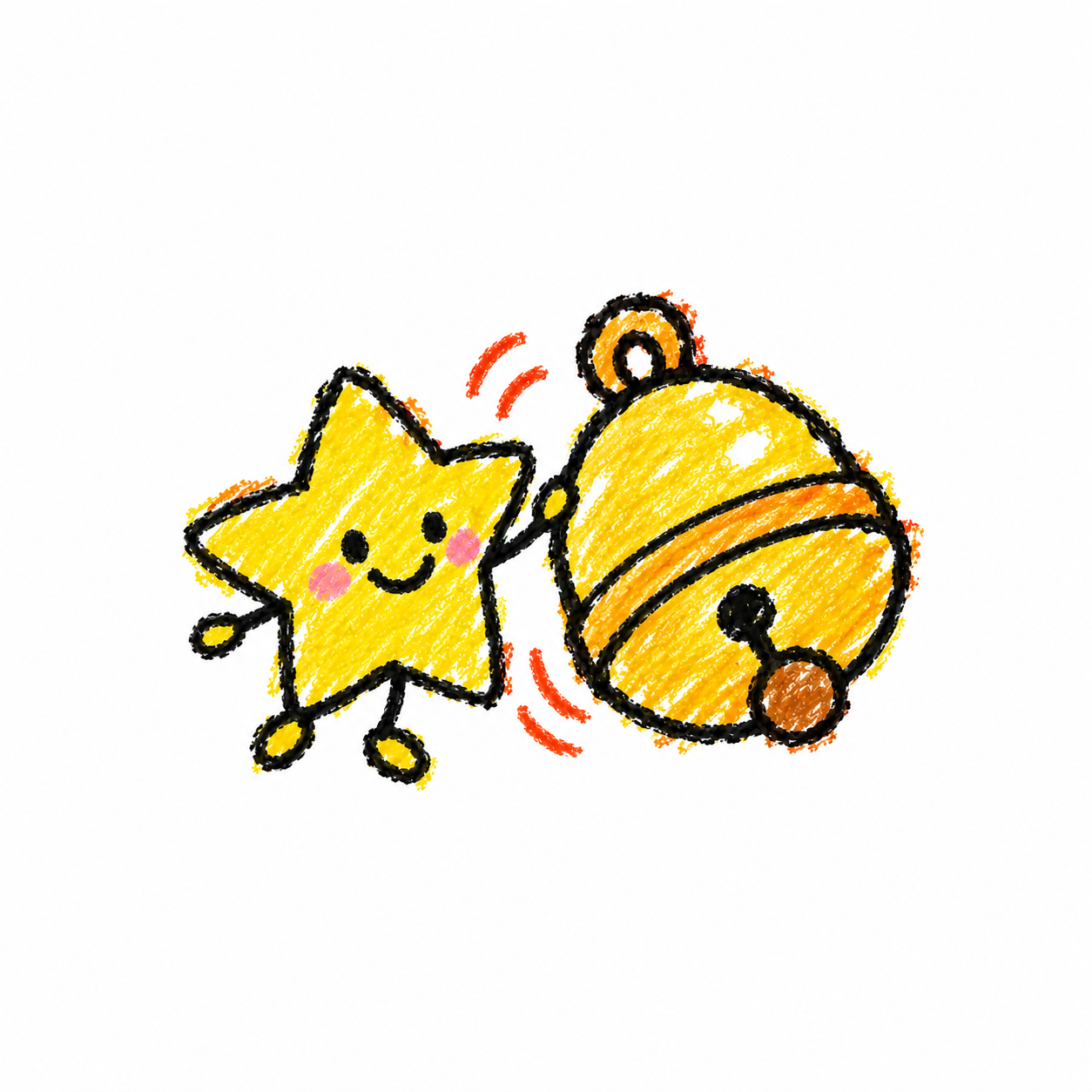 Star sprite and little bell